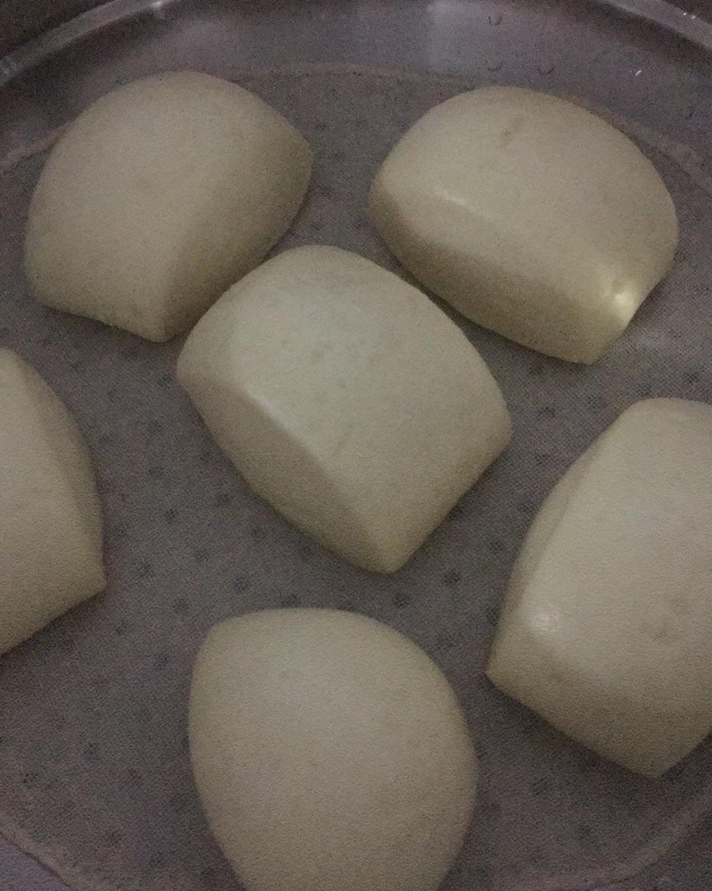 广式馒头（刀切，圆形。馒头。附视频。一次性发酵）