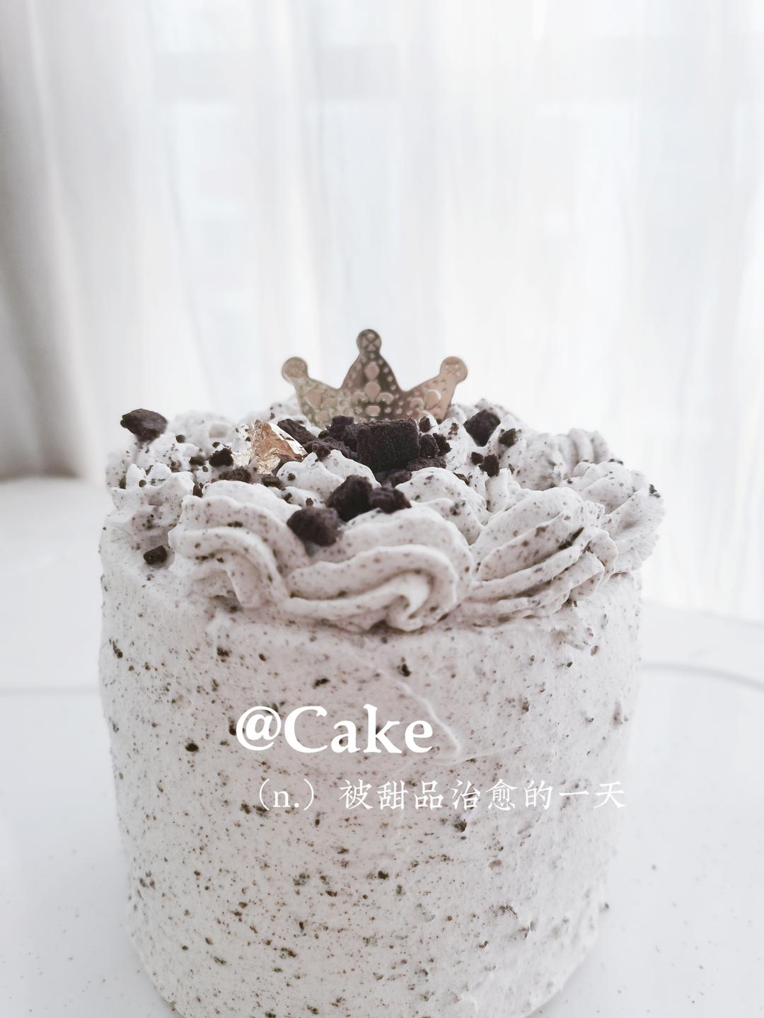 《Tinrry+》海盐咸奶油奥利奥蛋糕