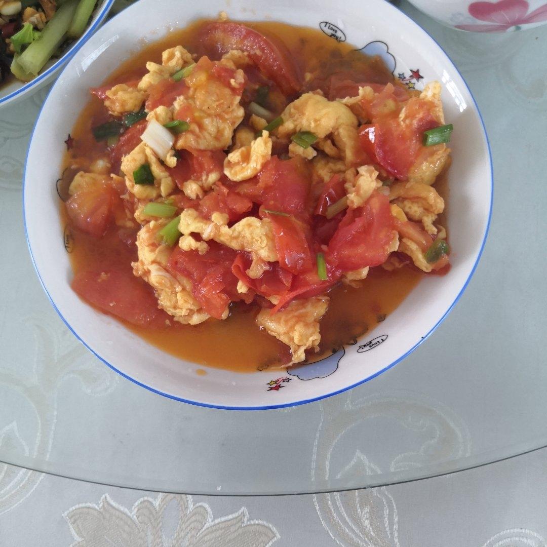 西红柿炒鸡蛋
