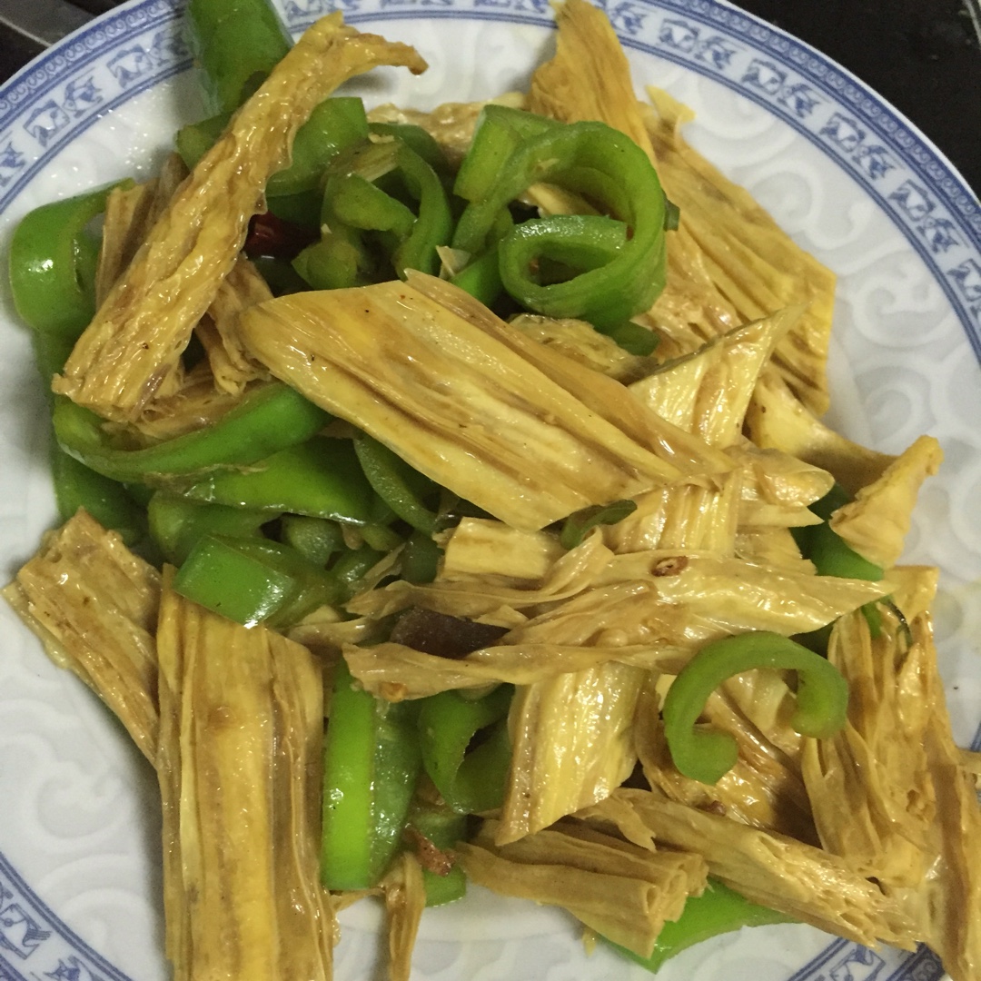 快手烧腐竹