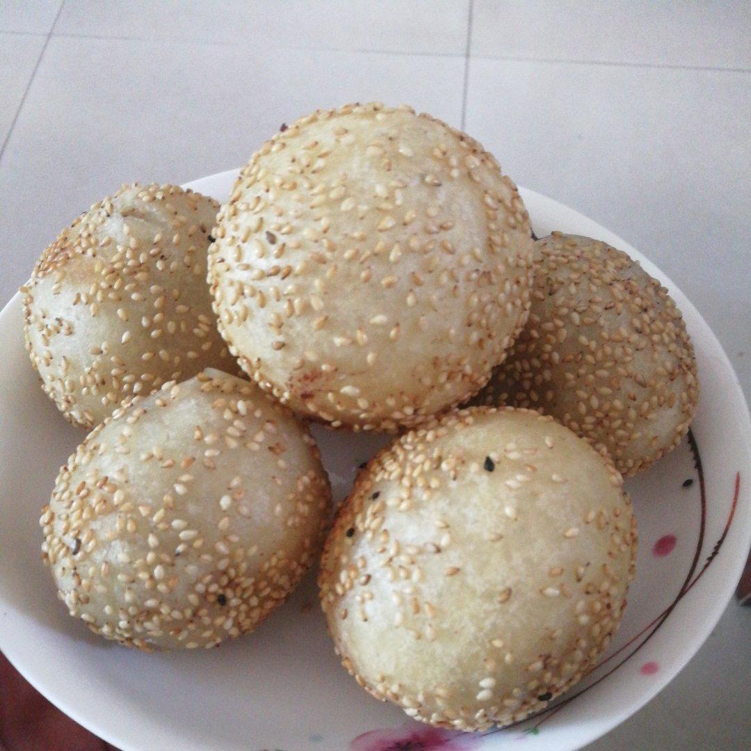 豆沙麻球                                           空心空心空心‼️