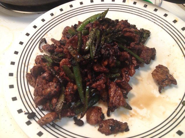 青椒肉丝