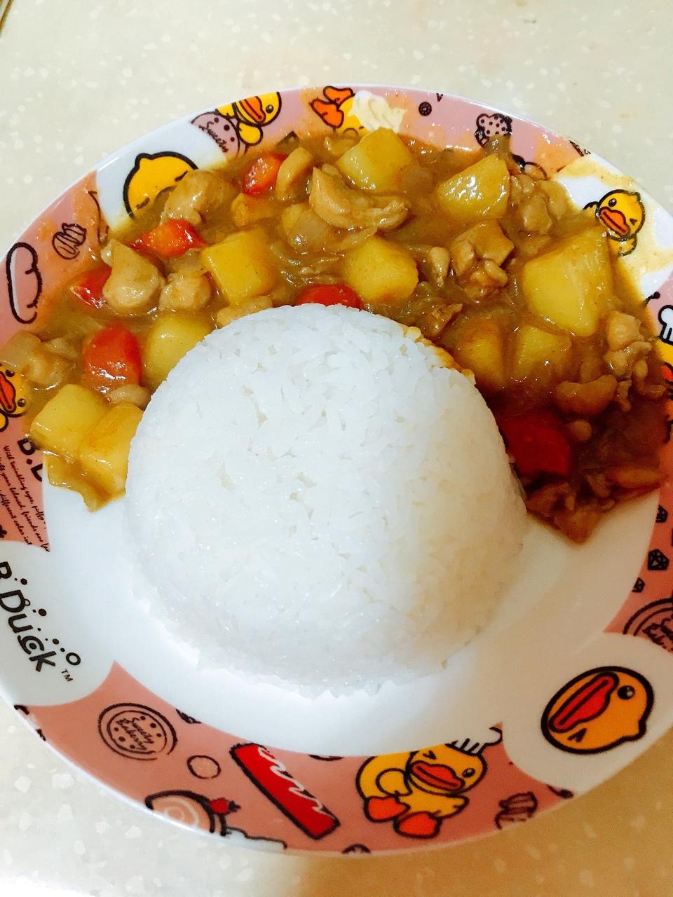 咖喱土豆鸡块