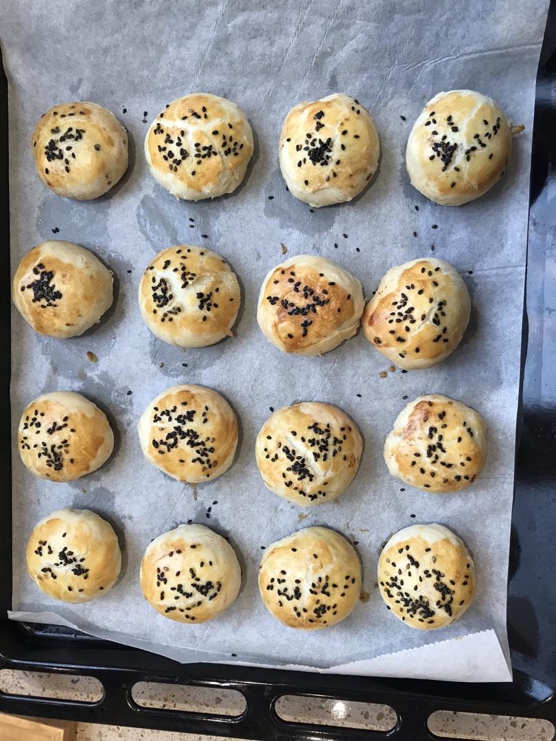 红豆酥皮红豆饼（植物油、零失败、酥掉渣）