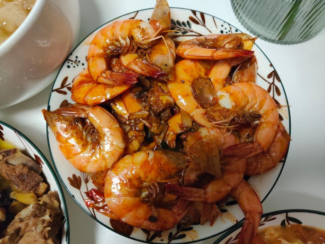 家庭版油焖大虾