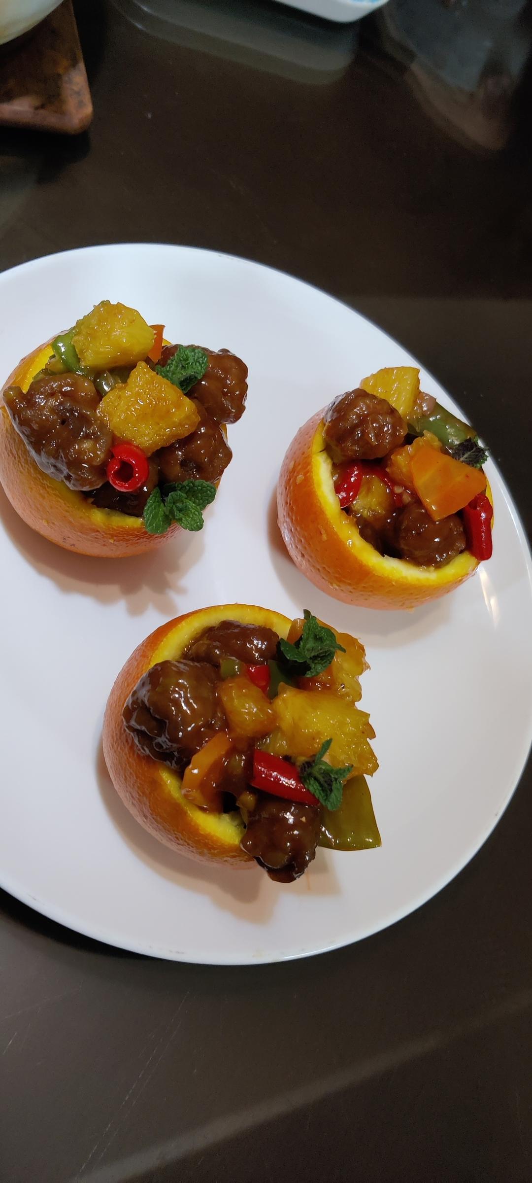 大吉大利｜香橙咕咾肉