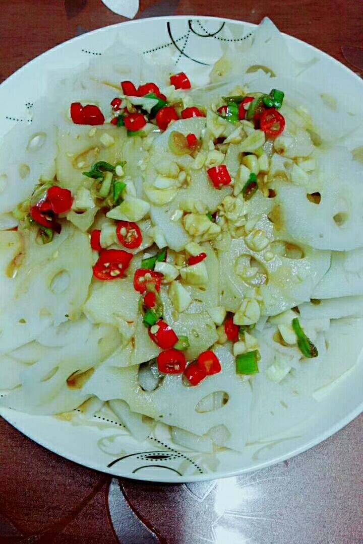 凉拌藕片