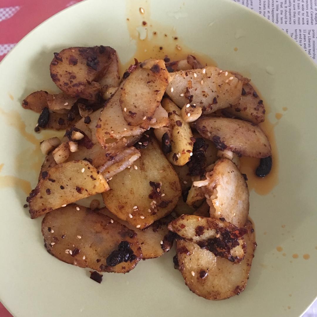 干锅土豆片