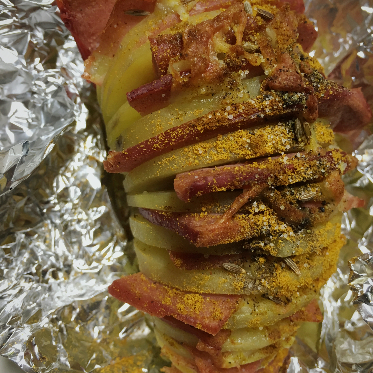 培根风琴烤土豆