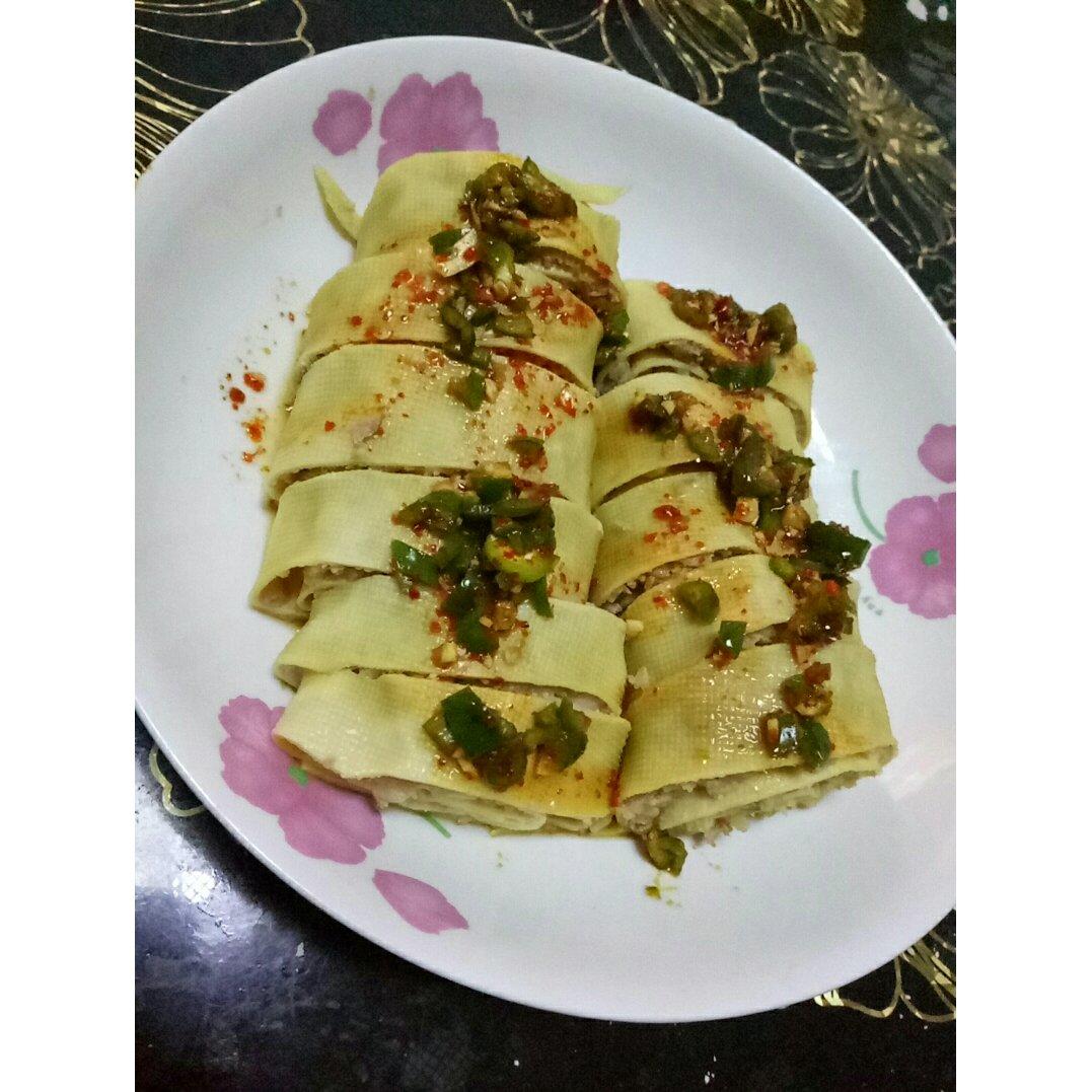 豆腐皮肉卷