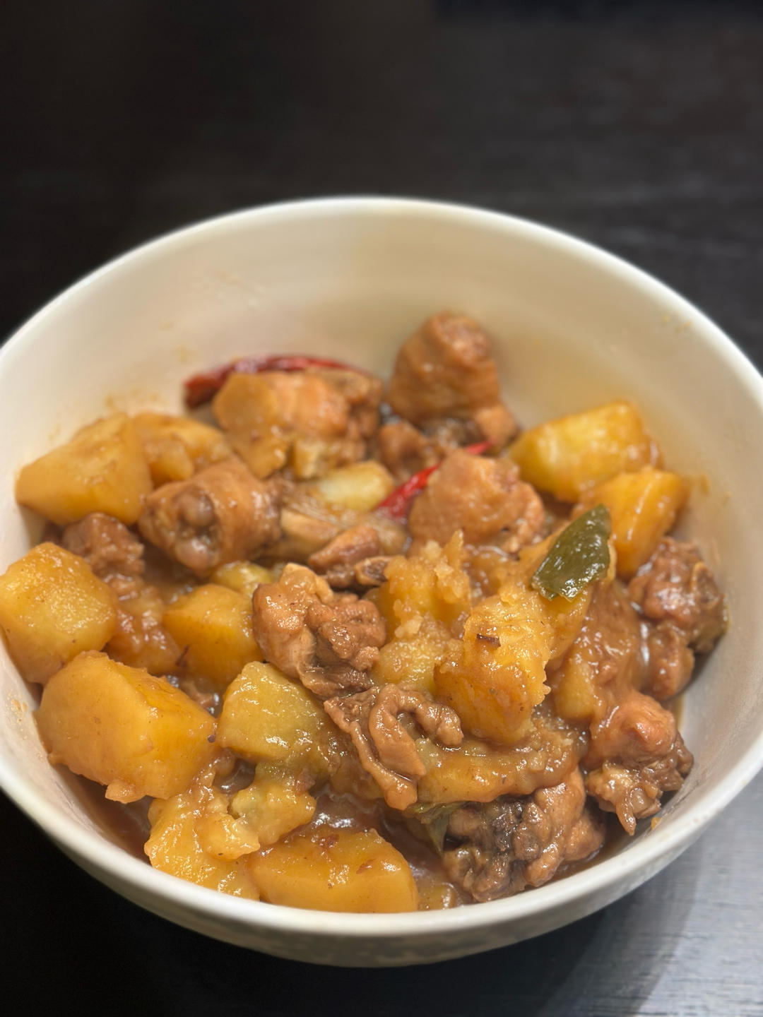 土豆炖鸡块