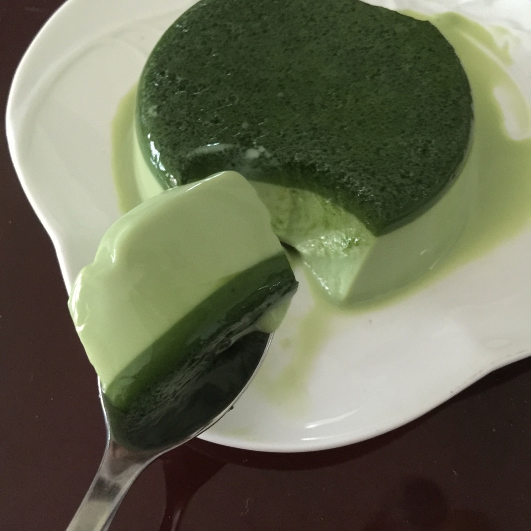 *抹茶布丁*
