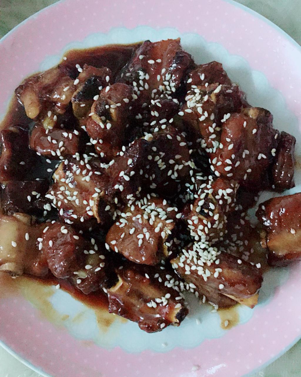 糖醋排骨-炒糖色版