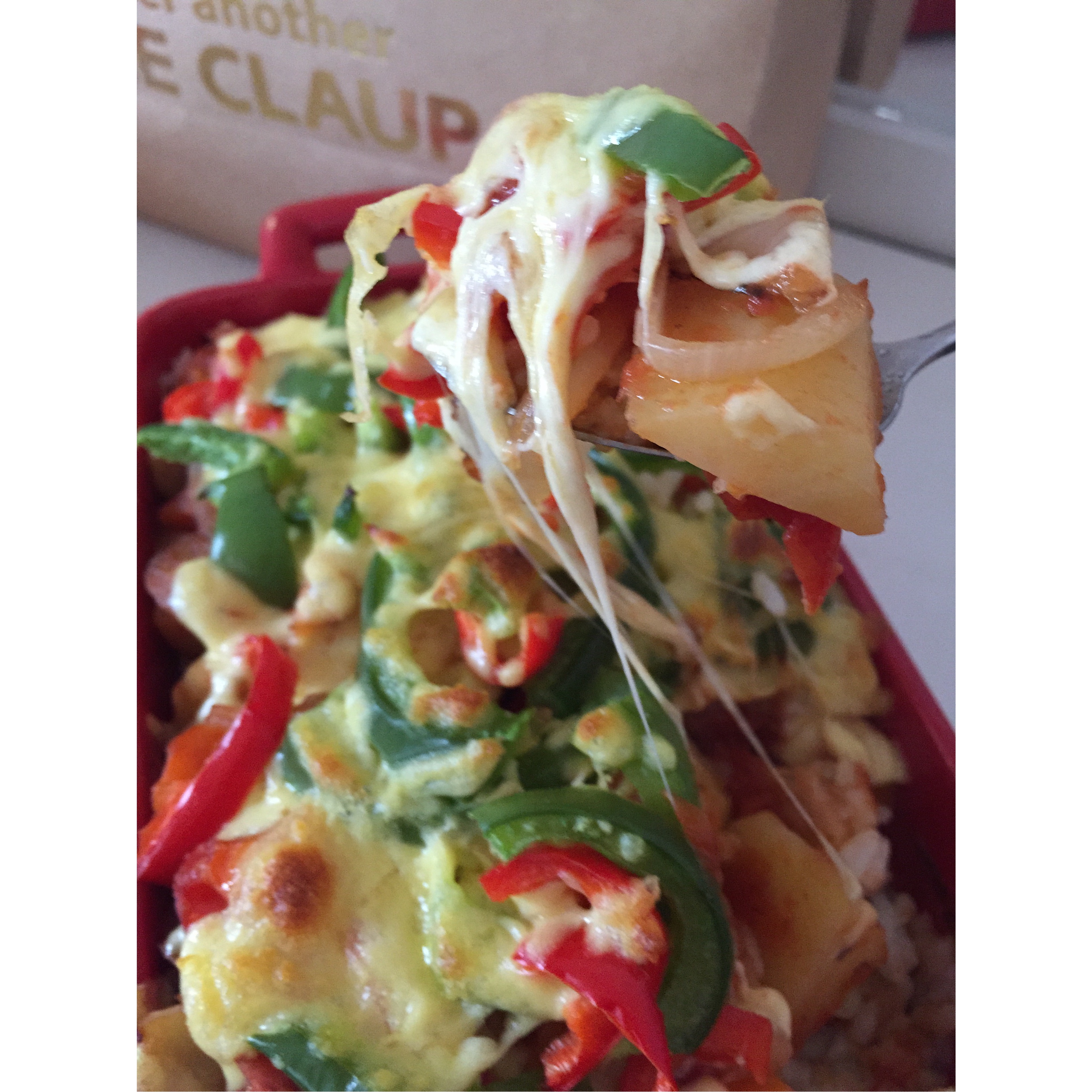 番茄鸡肉浓情焗饭【两人份】