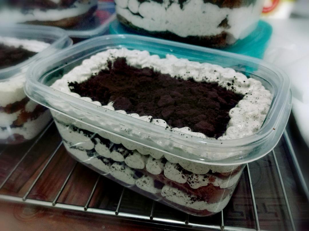 好吃到流泪的奥利奥咸奶油盒子蛋糕