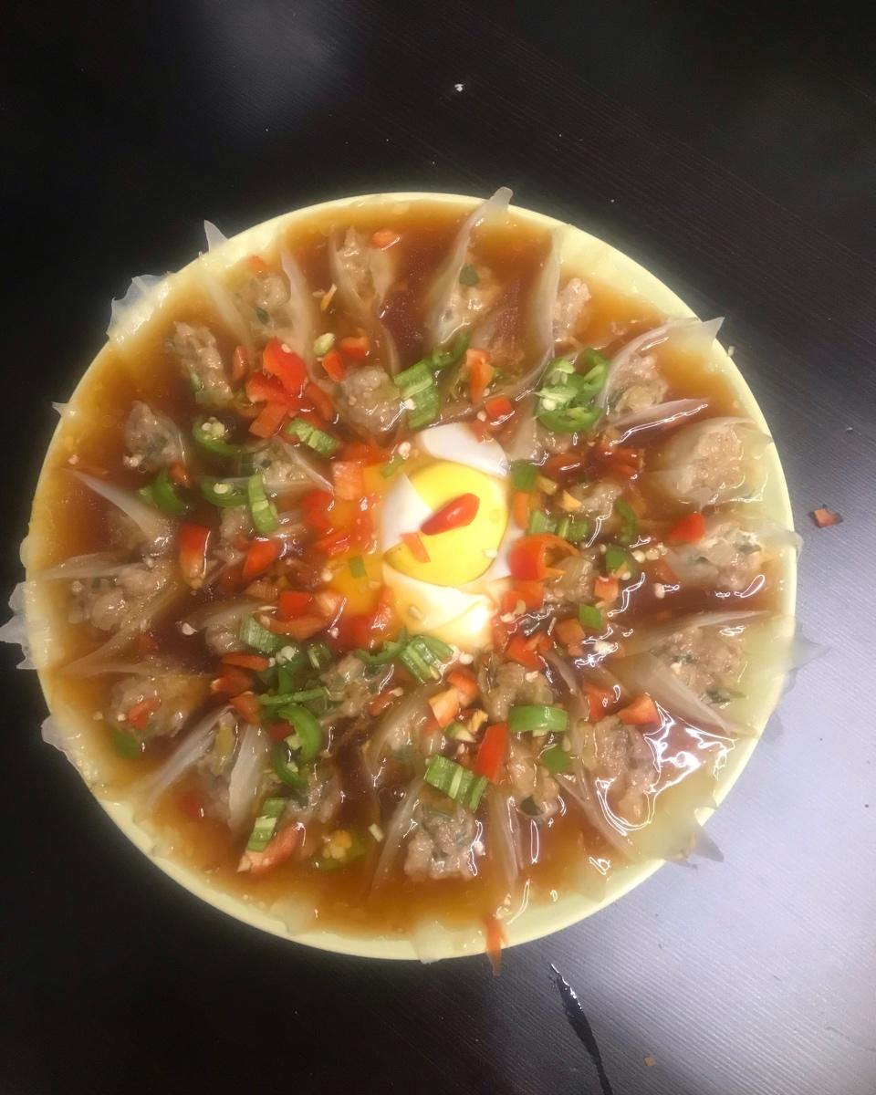 白菜蒸肉丸
