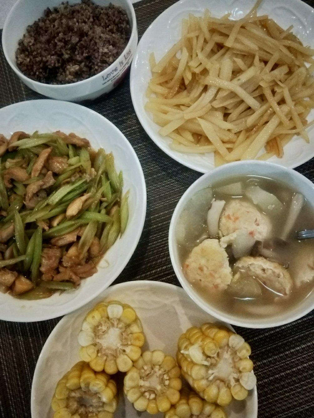 个人记录减脂餐