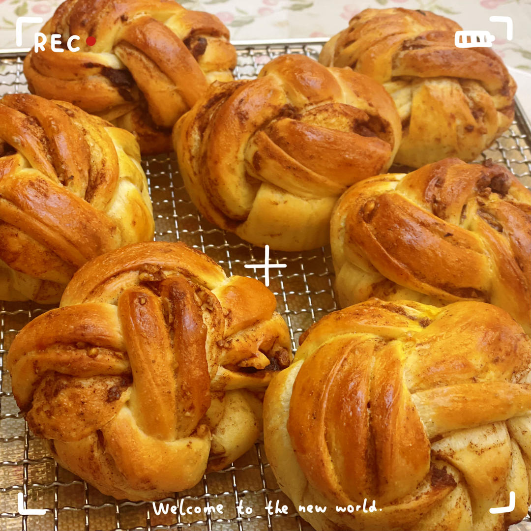 好吃但没罪恶感的法式肉桂卷(cinnamon buns)