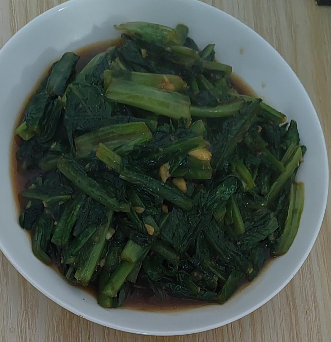 蒜蓉油麦菜（蚝油）