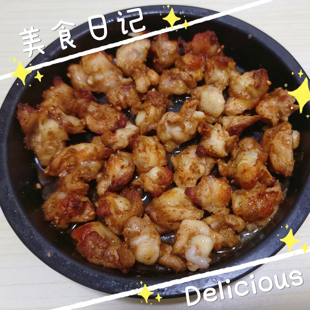孜然麻辣鸡脆骨 空气炸锅版