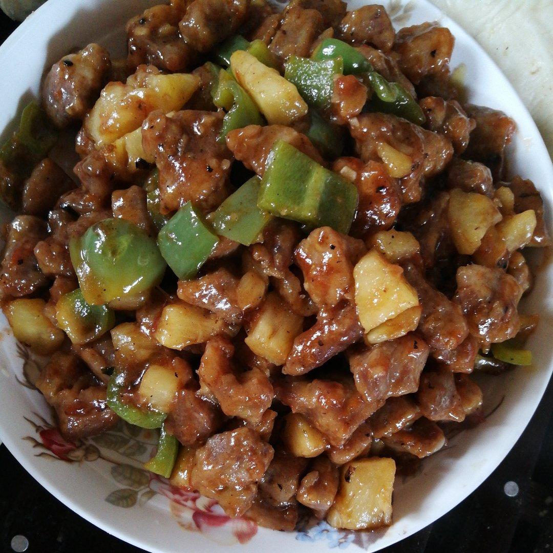 菠萝咕噜肉