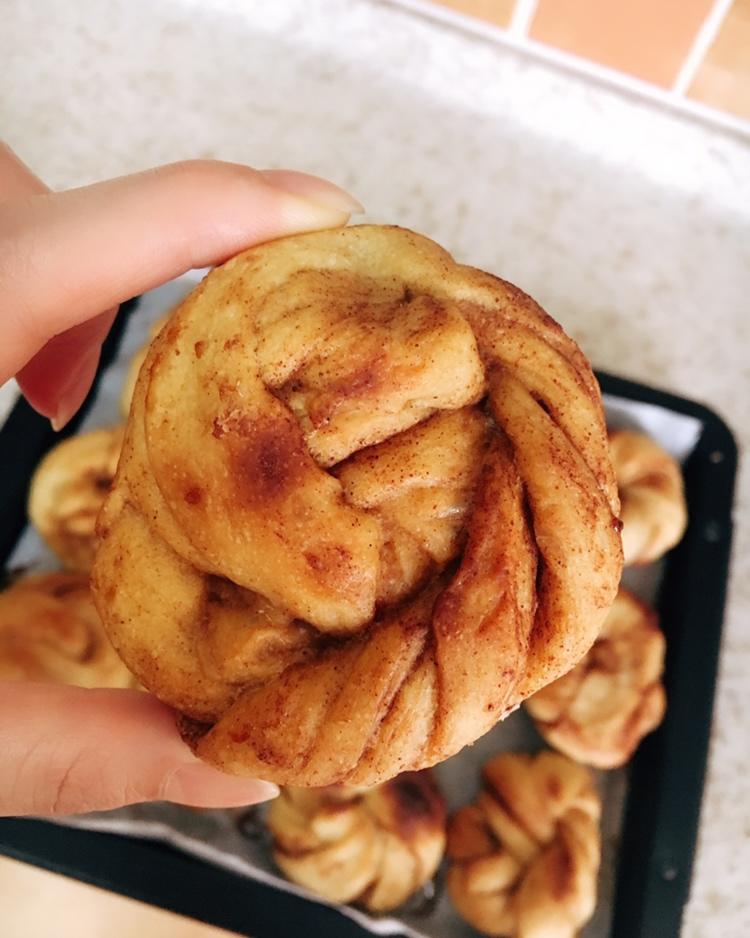 瑞典肉桂卷（附鲜酵母、活性干酵母、即时酵母用量换算公式）