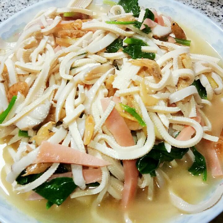 乐然宝贝做的大煮干丝