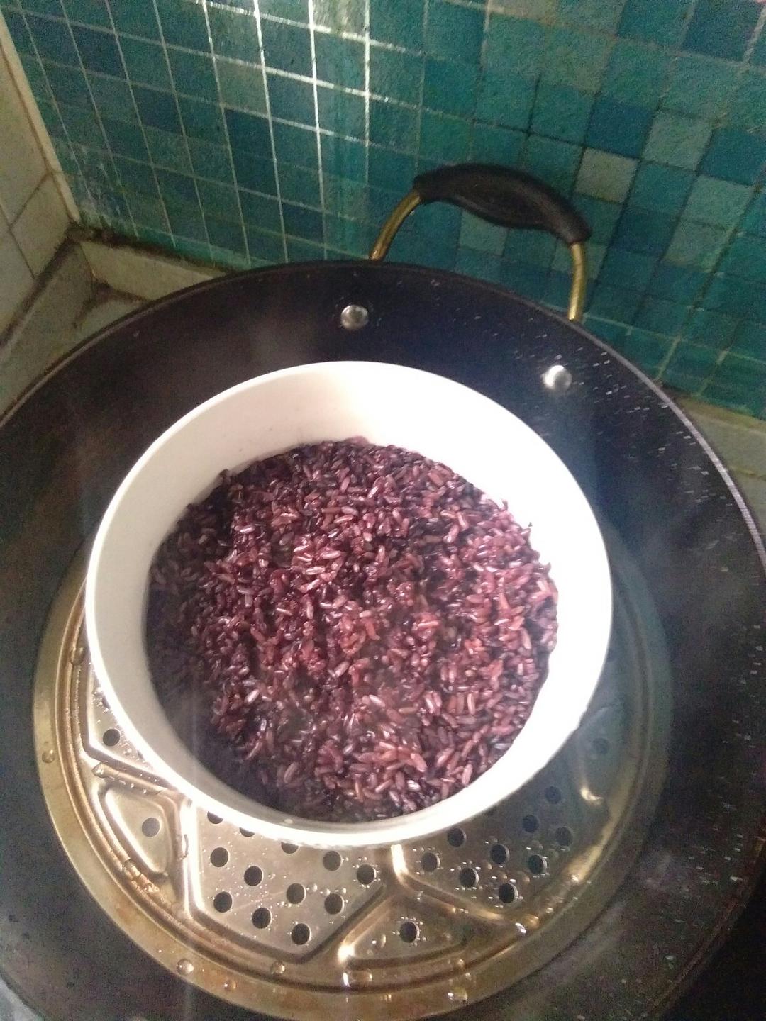 一个人的蒸米饭