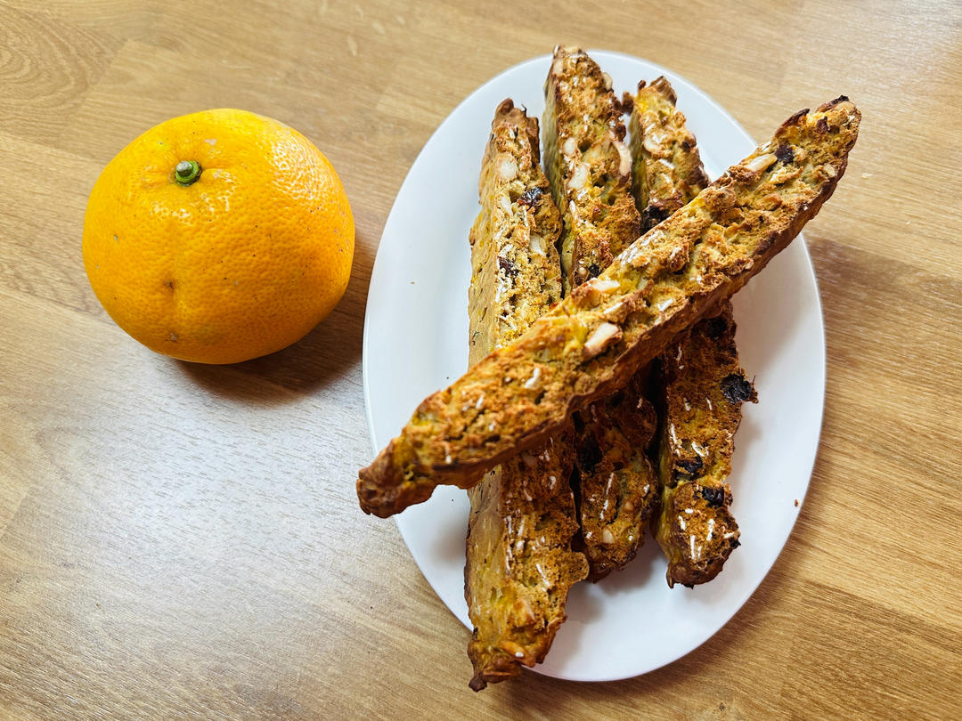 【健康零食】燕麦坚果意式脆饼