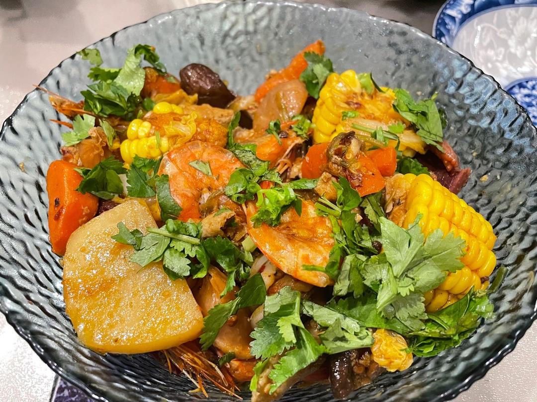 超简单下饭菜🍒火锅底料版麻辣香锅