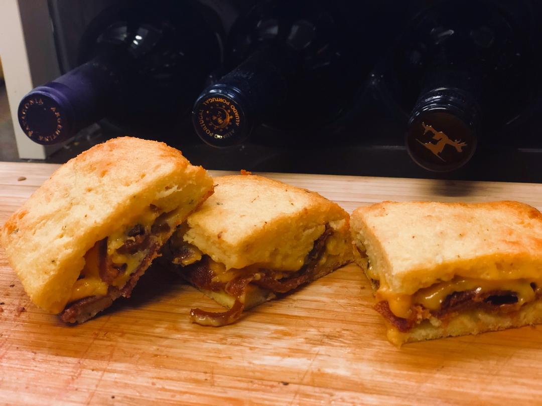 火腿芝士生酮卷