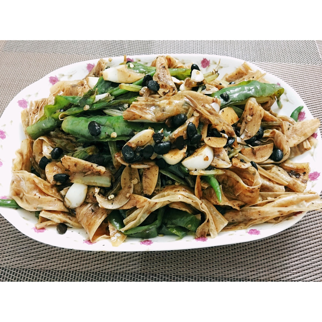 豆豉烧青椒