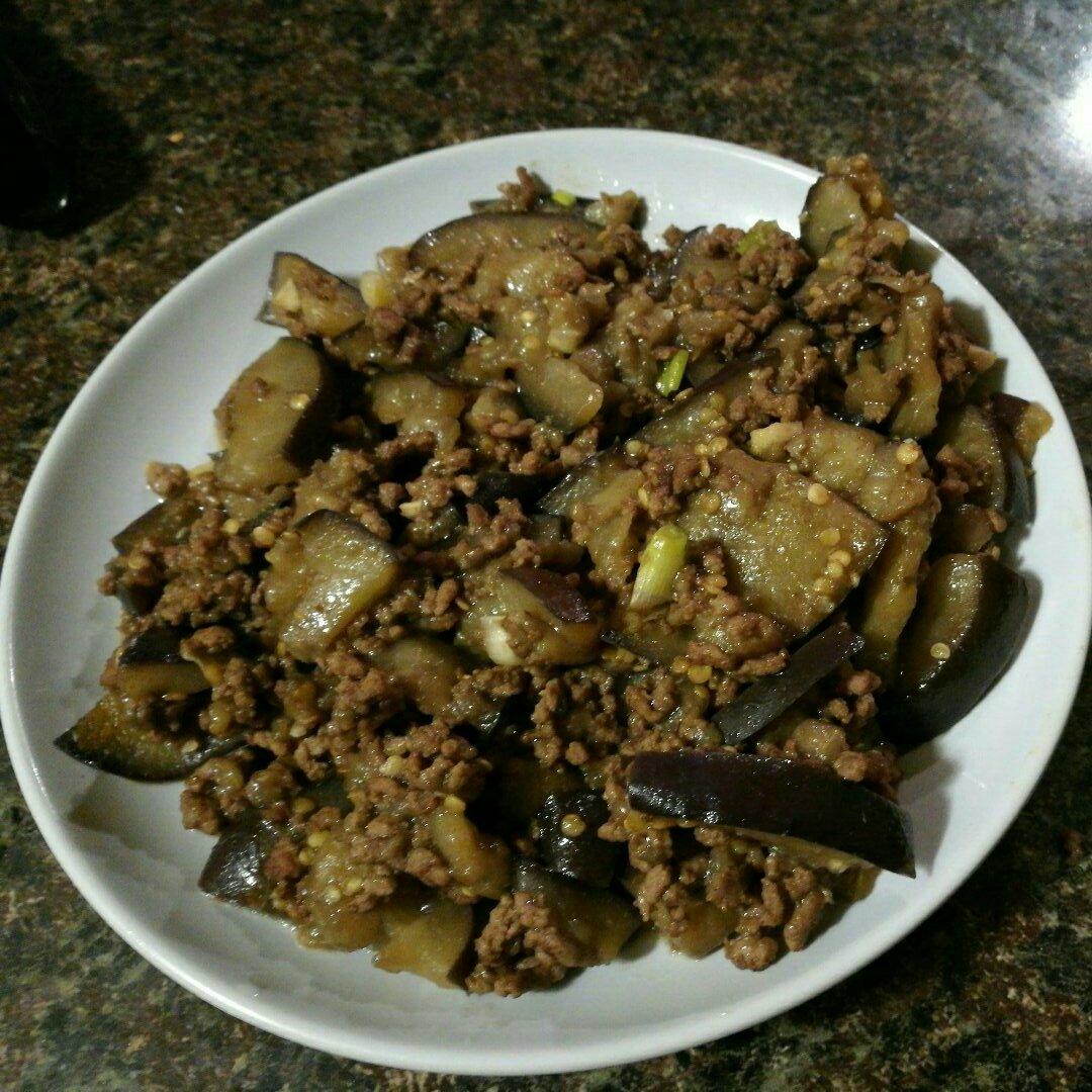 肉丝烧茄子