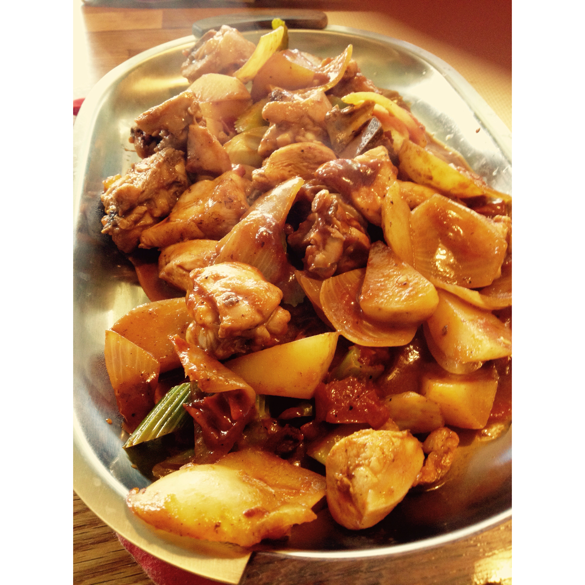 超下饭的新疆大盘鸡