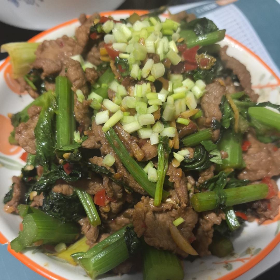 最佳CP——芹菜牛肉丝