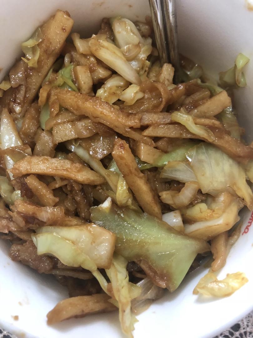 老北京素炒饼(肉炒饼)