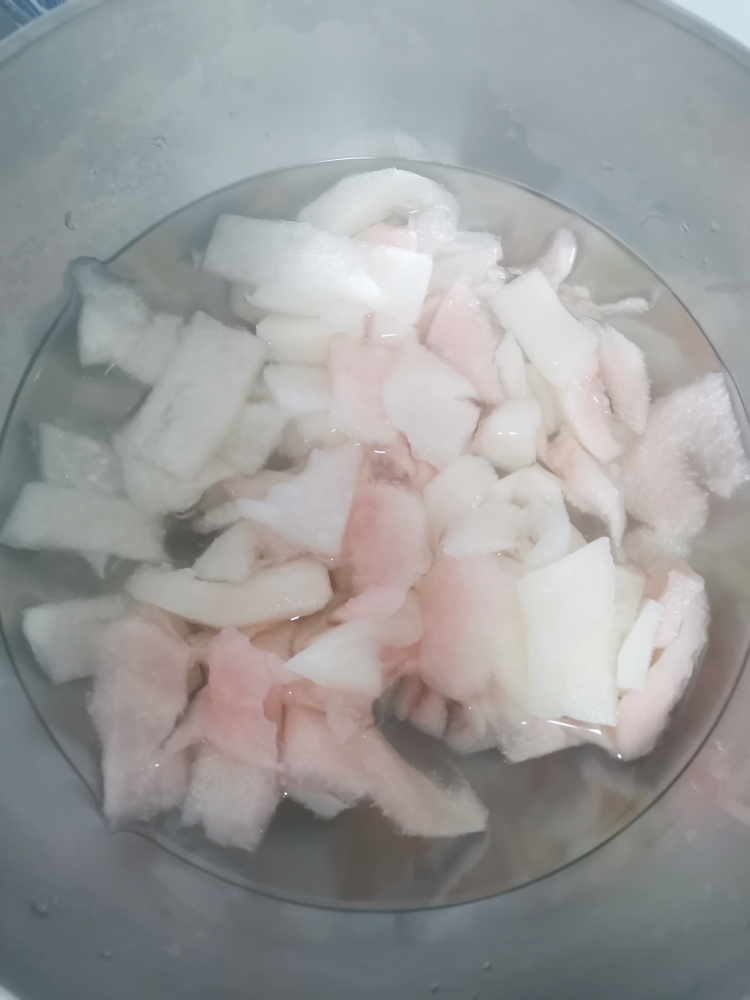 南昌菜｜凉拌柚子皮的做法 步骤4