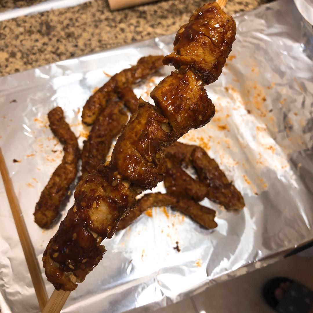 烤面筋（从面筋的制作开始）