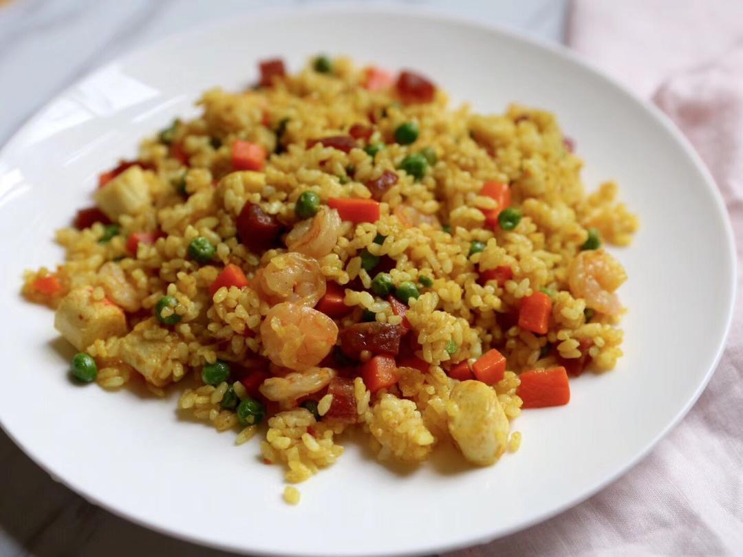 泰式海鲜炒饭