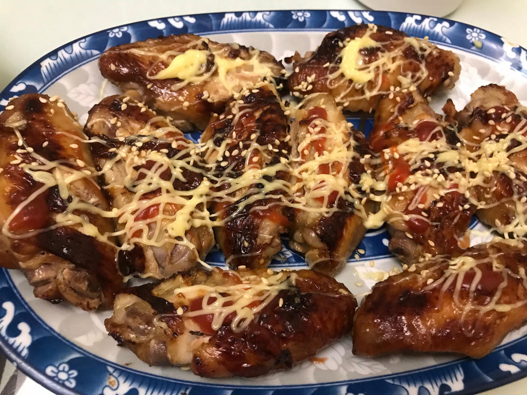 烤鸡翅空气炸锅版