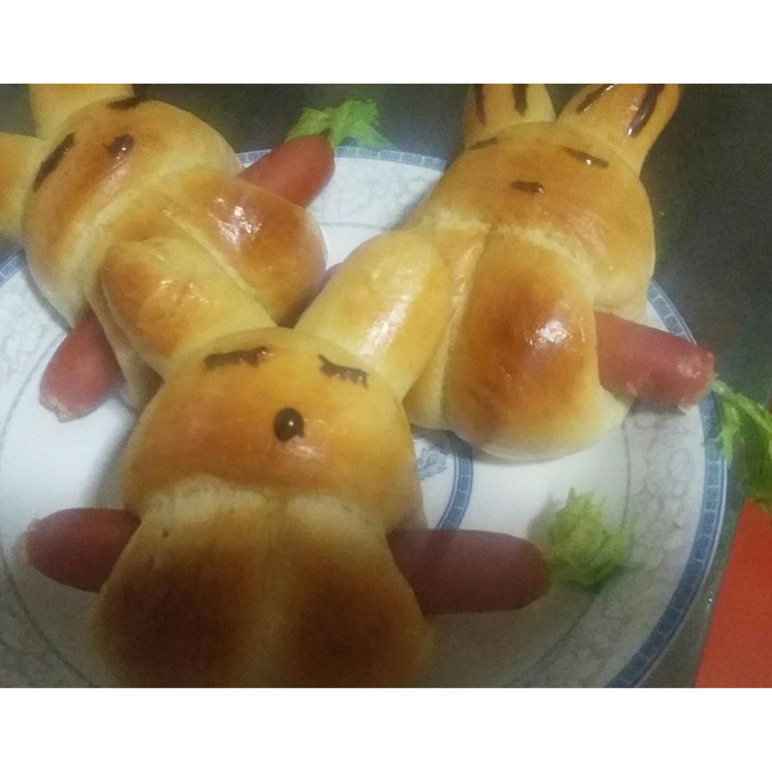 小兔子热狗包
