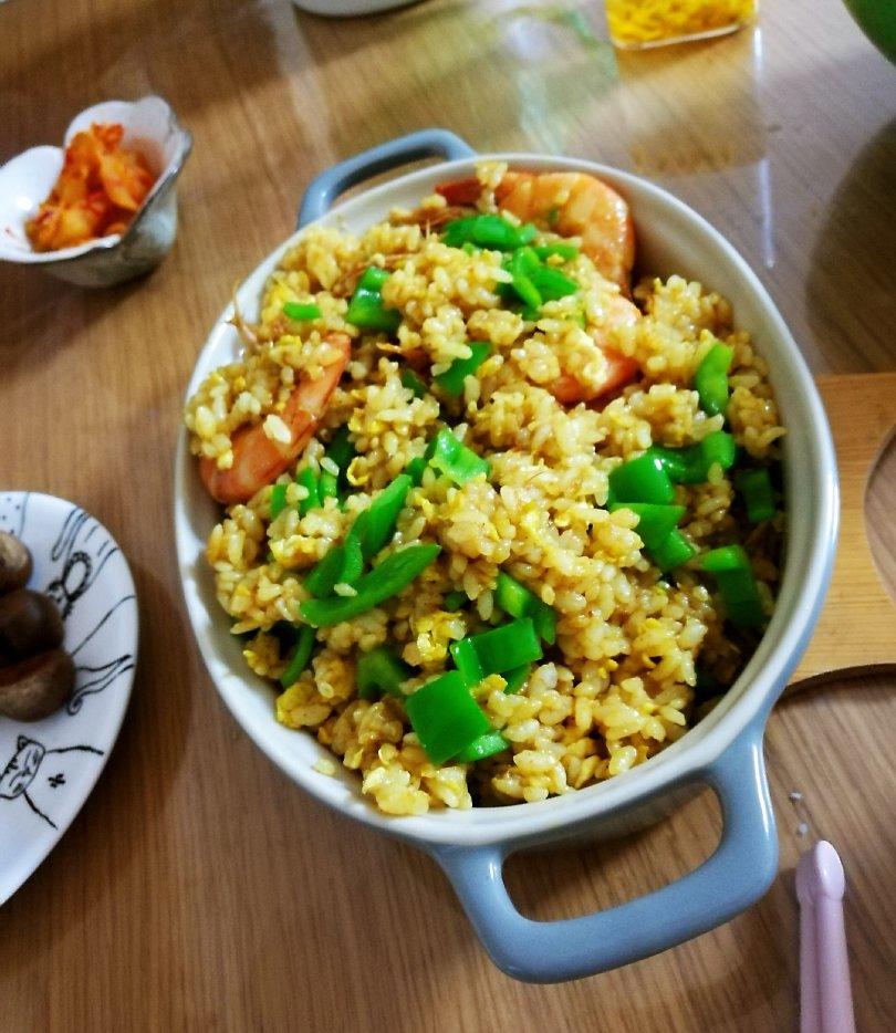 咖喱海鲜炒饭