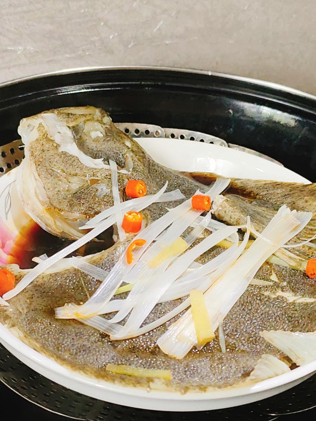 清蒸多宝鱼