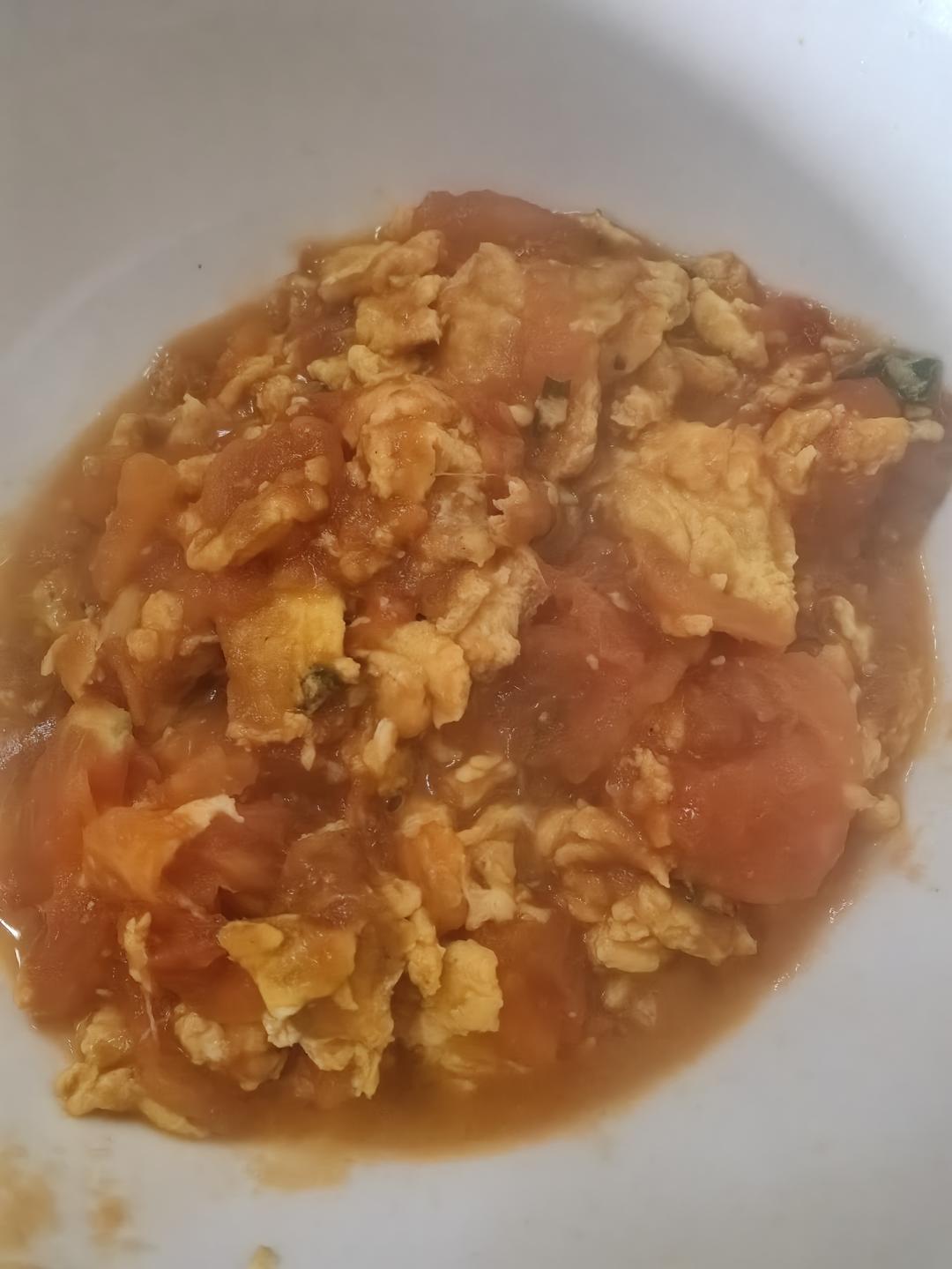 ㊙️一人食|饭店风味番茄炒蛋做法揭秘