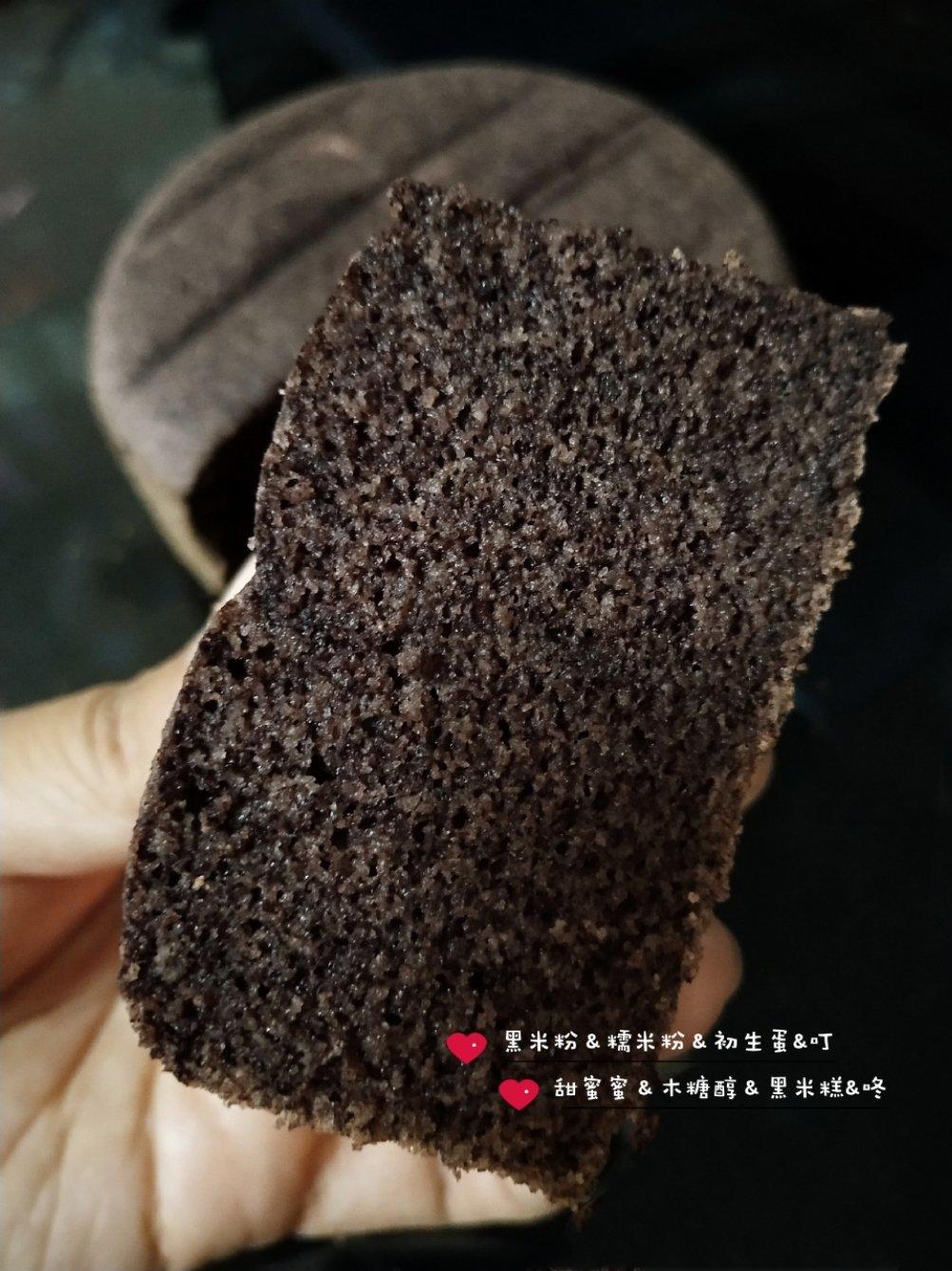 健康美味的黑米糕