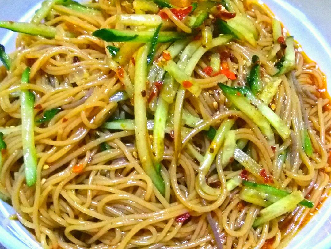饸烙面——凉拌面