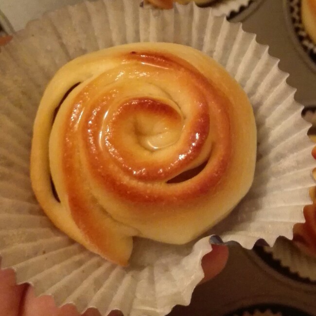 蜂蜜红提牛奶小面包