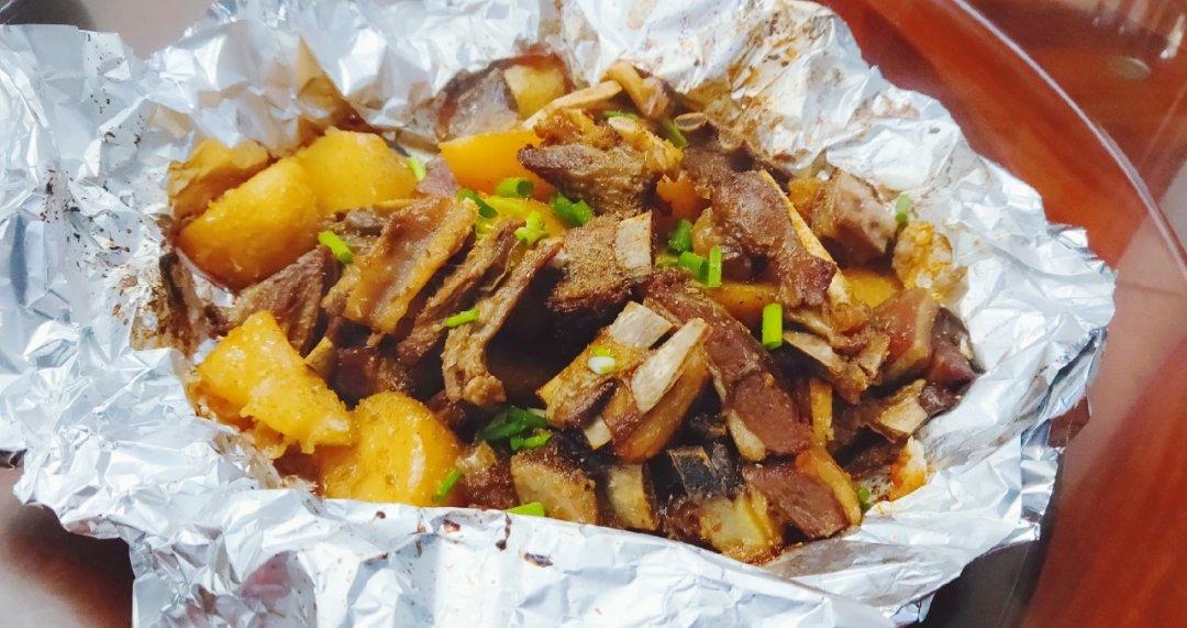 孜然烤羊排