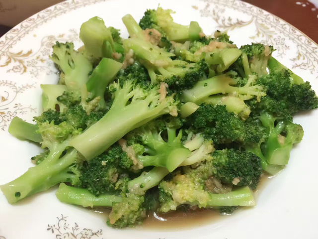 蚝油蒜蓉西兰花