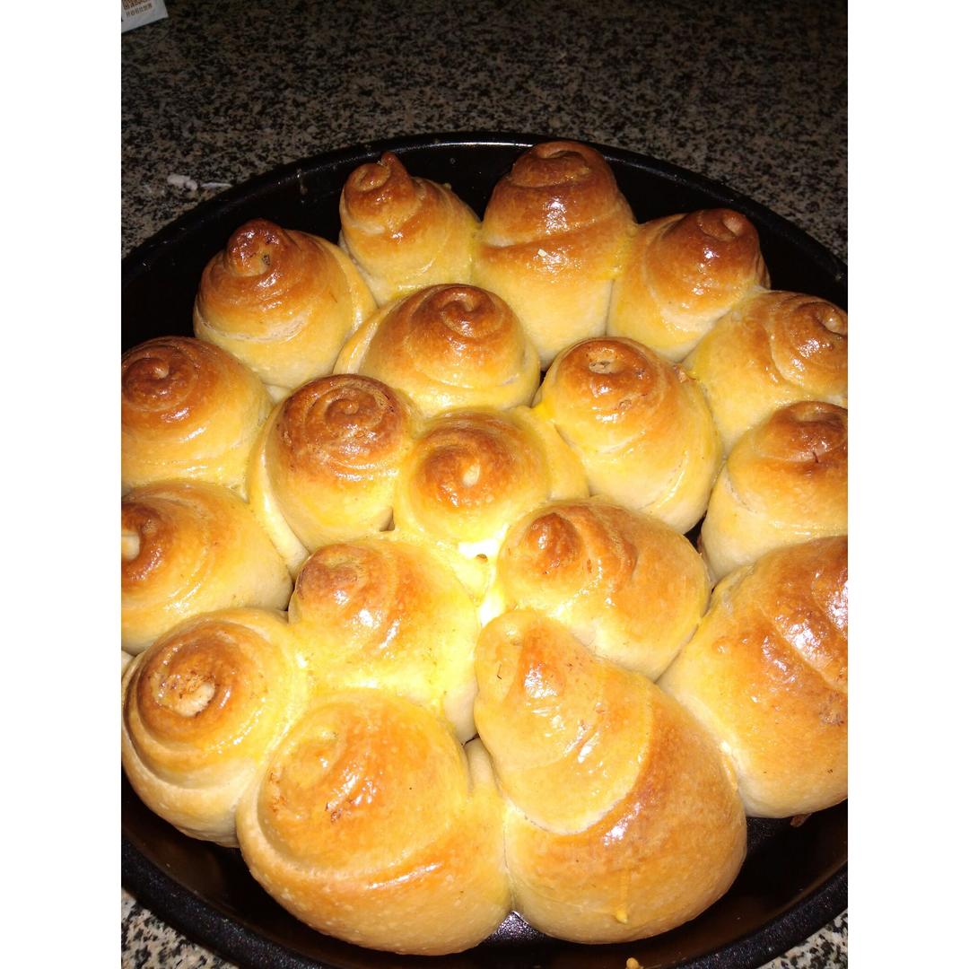 暖暖烘焙屋做的吐司面包(猪油版)